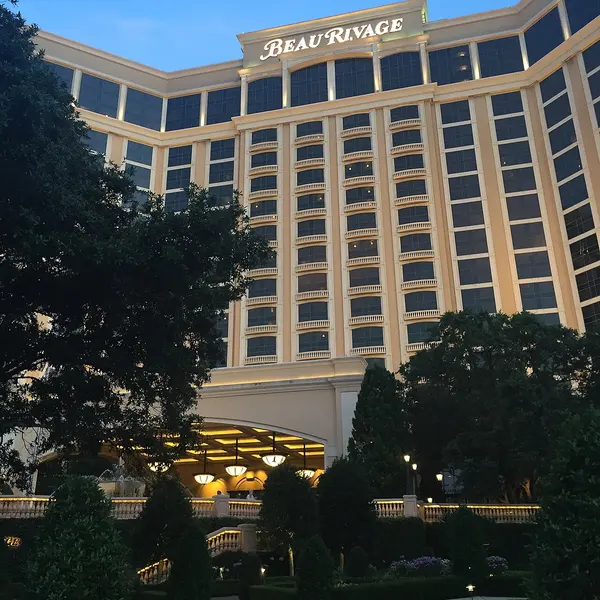 Exterior of Beau Rivage in Biloxi in 2016