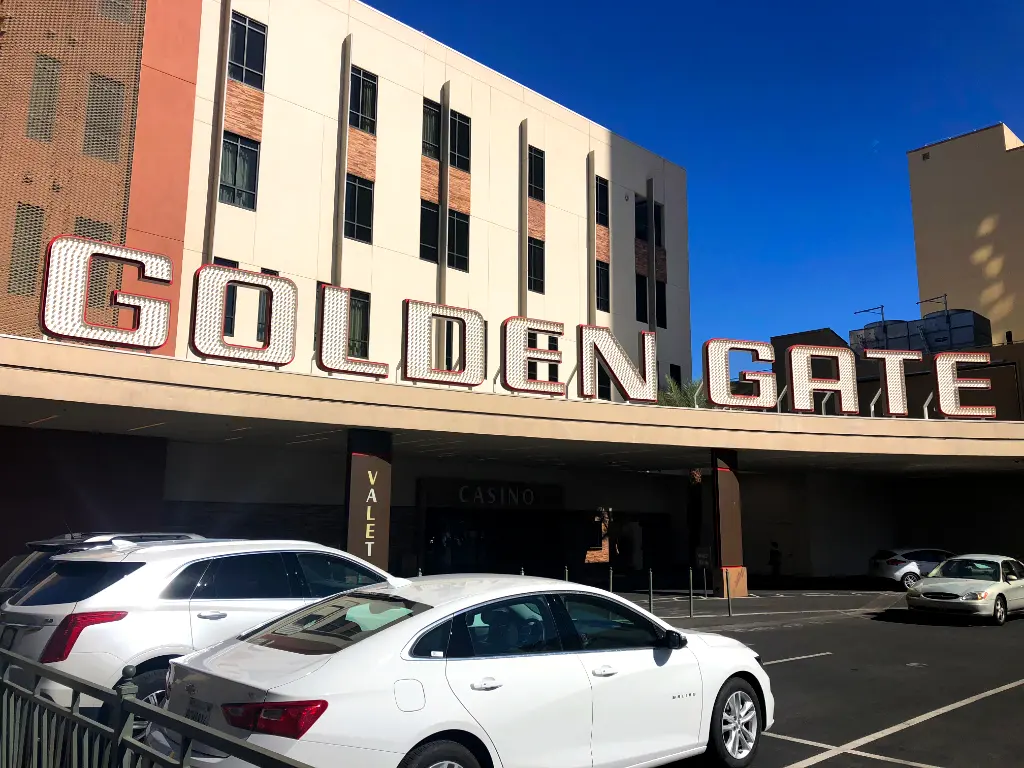 Golden Gate Hotel & Casino — historical property photograph