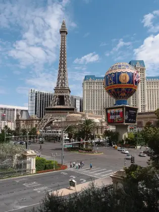 Paris Las Vegas — historical property photograph