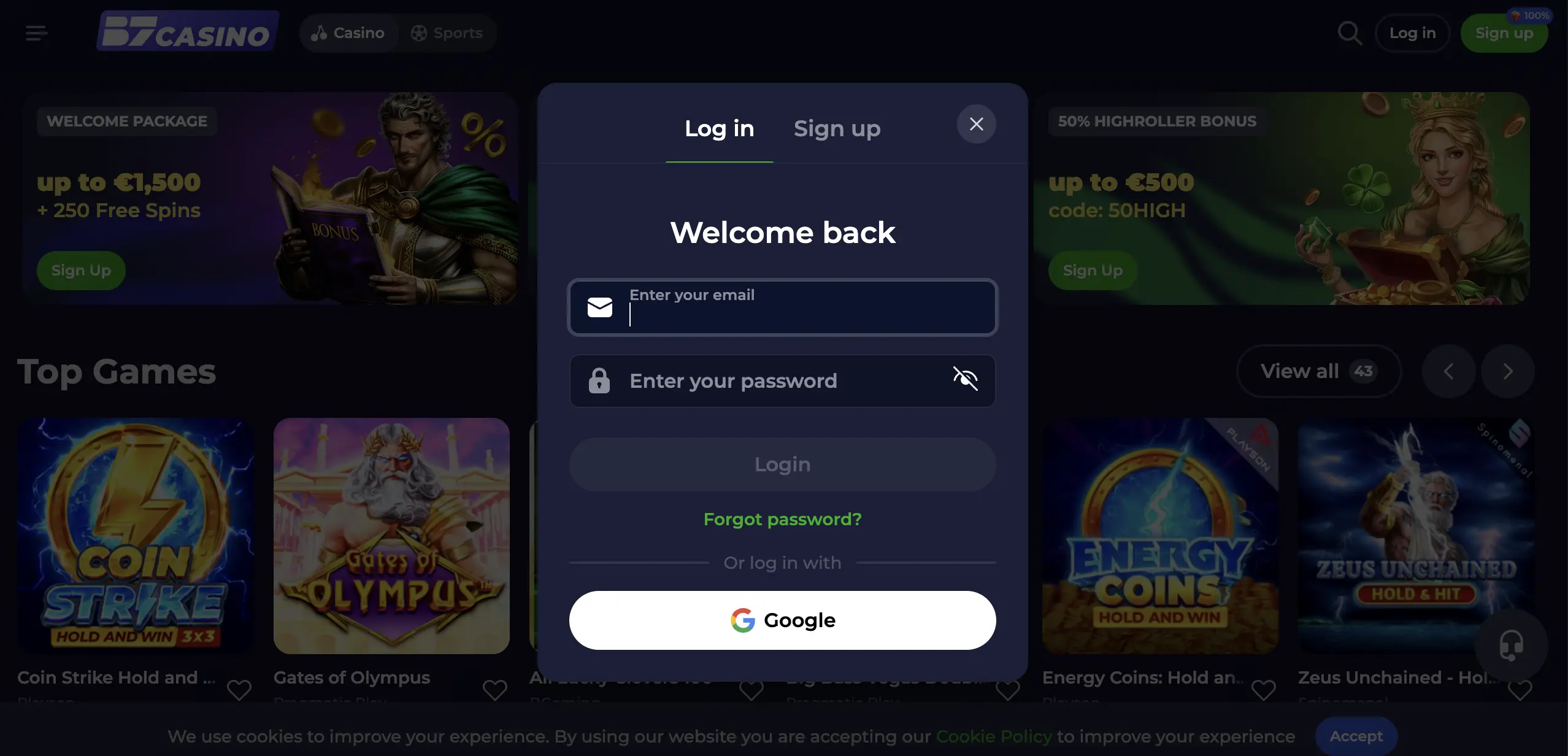 Login B7 Casino